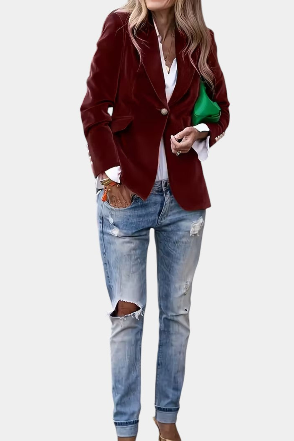 Amélor Paris | Claire – Blazer Femme Élégant et Festif